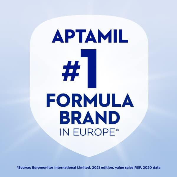 Aptamil Stage 1, No. 1 Baby Formula in Europe, Milk Based Powder Infant Formula with DHA, Omega 3 & Prebiotics, 1.76 Pound (Pack of 1) - Image 2